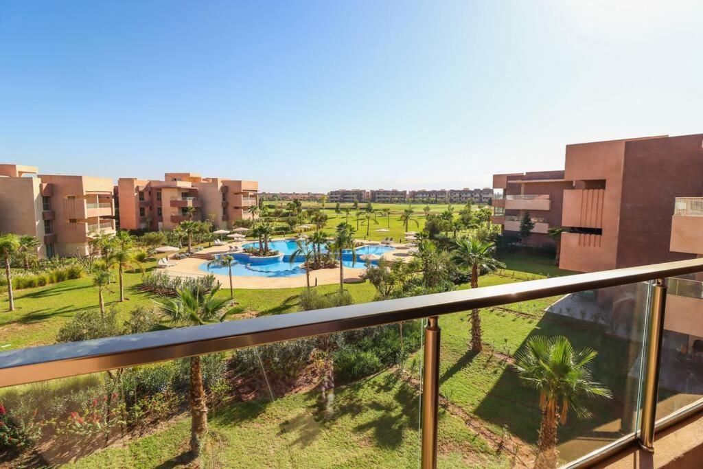 Cosy Appartemt Vue Sur Golf Et Montagne Marrakesh Exteriör bild