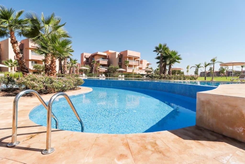 Cosy Appartemt Vue Sur Golf Et Montagne Marrakesh Exteriör bild