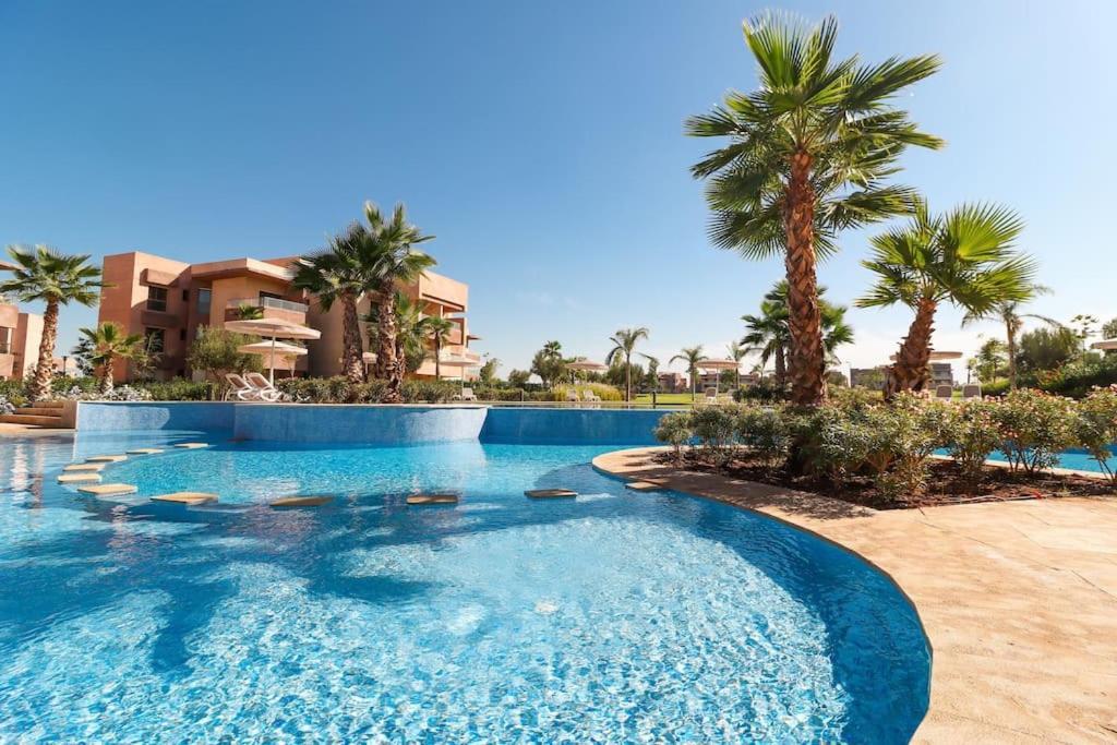 Cosy Appartemt Vue Sur Golf Et Montagne Marrakesh Exteriör bild