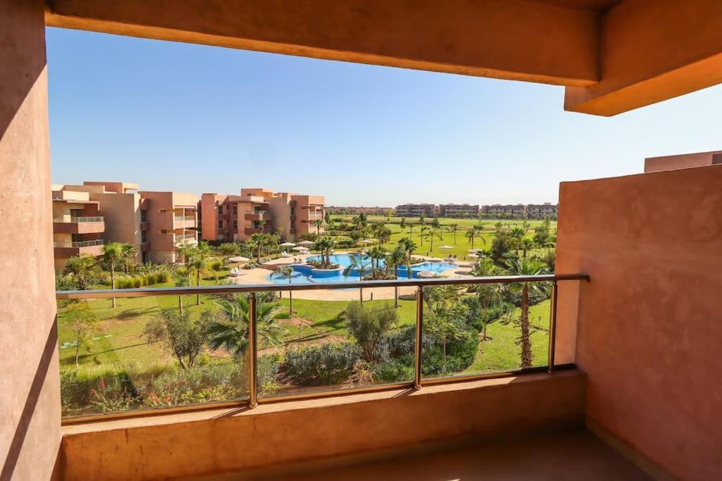 Cosy Appartemt Vue Sur Golf Et Montagne Marrakesh Exteriör bild